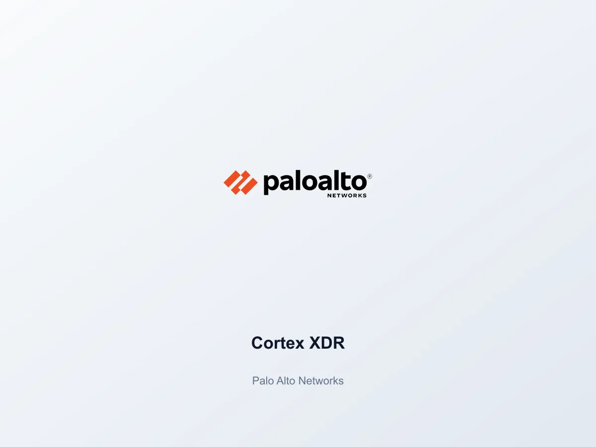 Cortex XDR