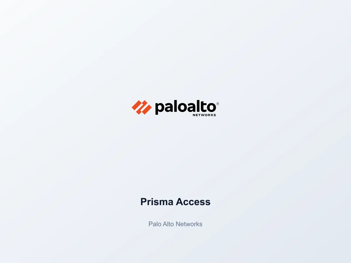 Prisma Access