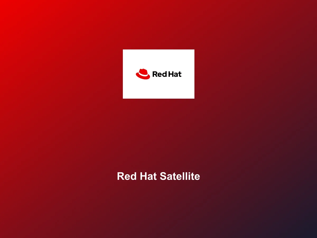 Red Hat Satellite
