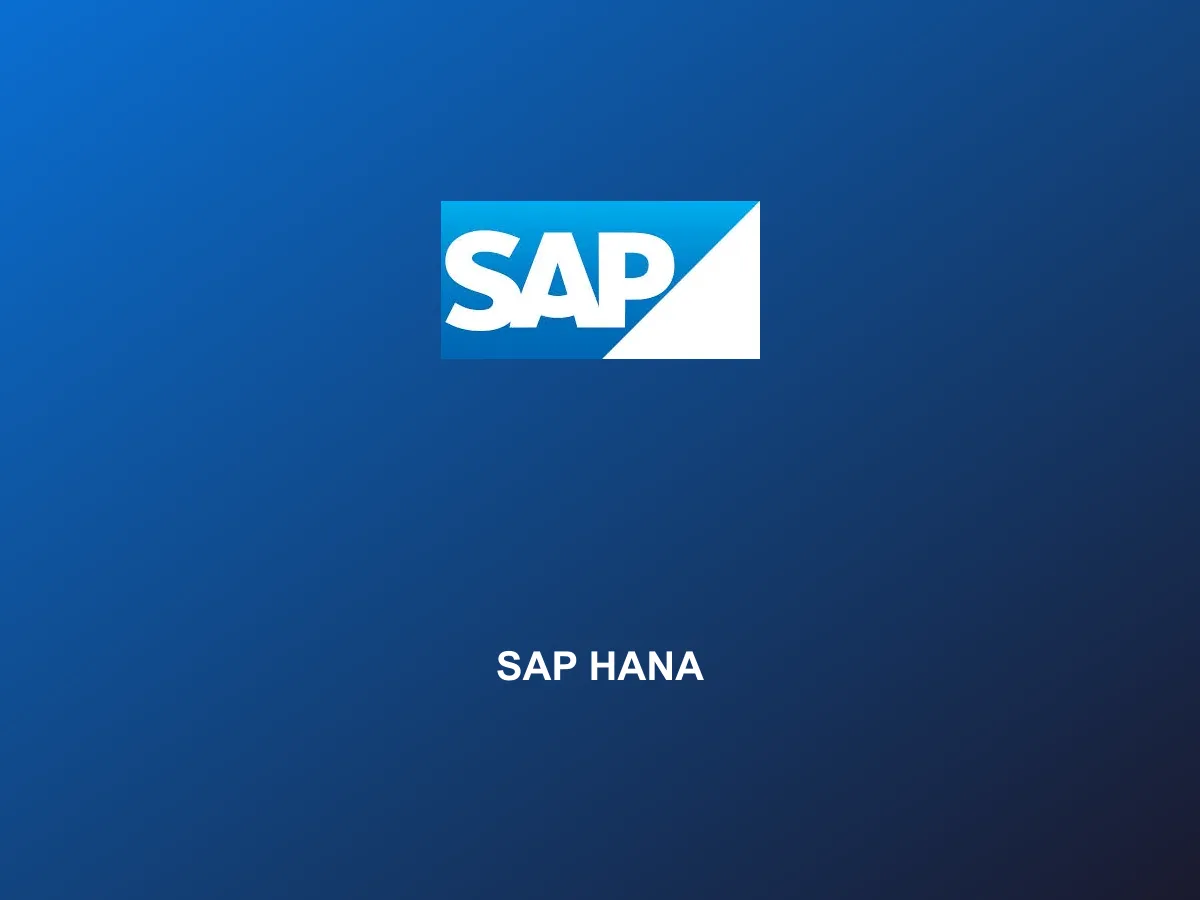 SAP HANA