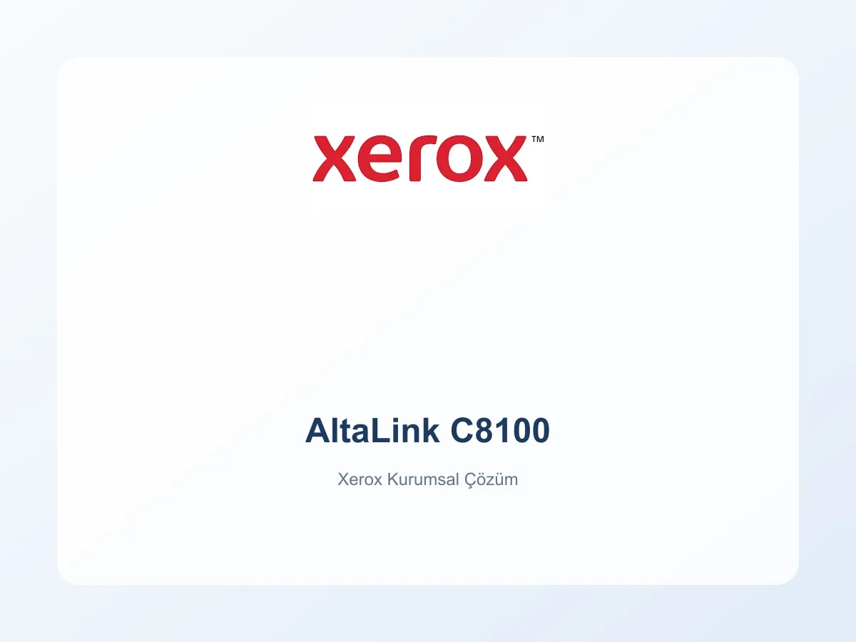 Xerox AltaLink C8100